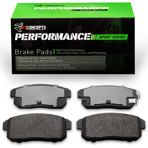 R1 04-11 Mazda RX-8 Rear Performance Sport Brake Pads - 2115-1008-00