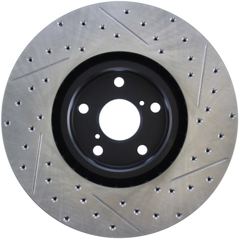 StopTech 14 Lexus IS Slotted & Drilled Front Righ Rotor - 127.44185R