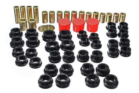 Energy Suspension 02-09 350Z / 03-07 Infiniti G35 Coupe Black Rear Control Arm Bushing Set - 7.3122G
