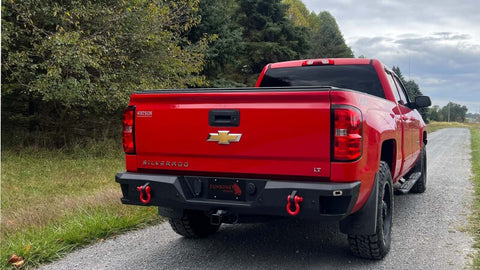 Fishbone Offroad 14-18 Chevy Silverado 1500 Rockfish Rear Bumper - FB22451
