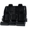 Covercraft 19-24 Dodge Ram 1500 Leatherette PrecisionFit Custom Second Row Seat Covers - Black - GTD4114LTBK