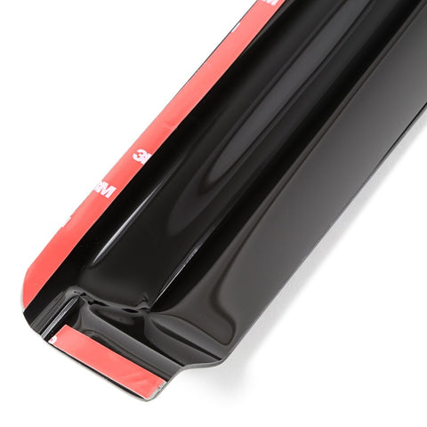 Rugged Ridge Rear Window Visors Black 09-14 Ford F150 Crew - 81349.85