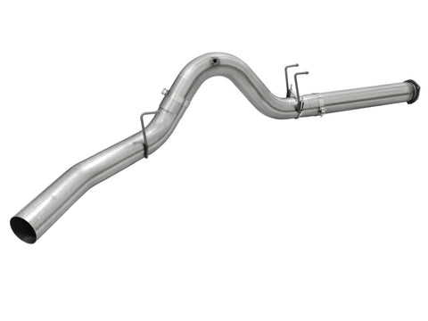 aFe Atlas Exhausts 5in DPF-Back Aluminized Steel Exhaust System 2015 Ford Diesel V8 6.7L (td) No Tip - 49-03064