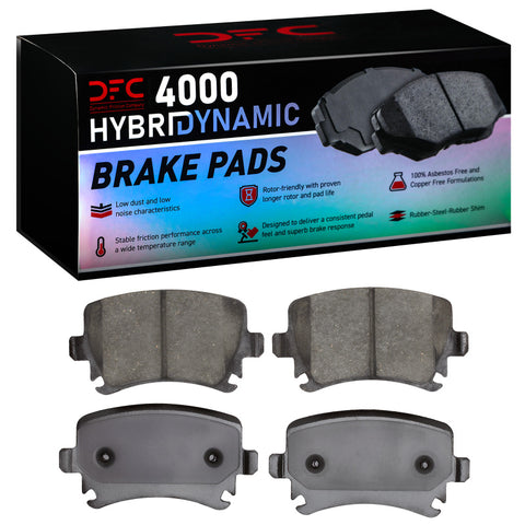 DFC 00-21 Volkswagen Tiguan Limited Rear 4000 Hybridynamic Brake Pads - 4000-1108-00