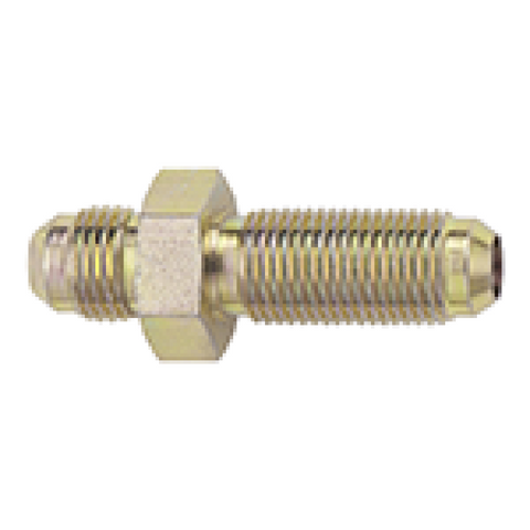 Fragola -6AN Straight Bulkhead - Steel - 583206