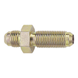 Fragola -6AN Straight Bulkhead - Steel - 583206