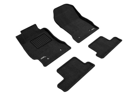 3D MAXpider 13-20 Subaru Brz Elegant 1st 2nd Row - Floor Mat Set (Black) - L1SB00704709
