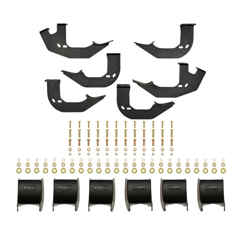 Westin 05-23 Toyota Tacoma Double Cab AT6 Running Boards - Black - 24-62775