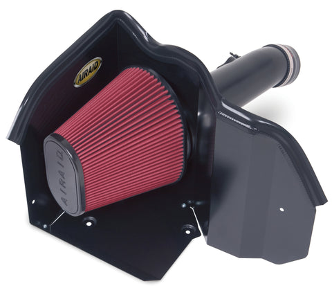 Airaid 07-14 Toyota Tundra/Sequoia 4.6L/5.7L V8 CAD Intake System w/ Tube (Oiled / Red Media) - 510-213