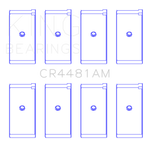 King Mitsubishi 4G63/4G64 6 Bolt 1st Gen DSM (Size 0.50mm) Rod Bearing Set - CR4481AM0.5