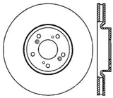 StopTech 04-08 Acura TL (Brembo Caliber) SportStop Slotted &amp; Drilled Left Front Rotor - 127.40062L