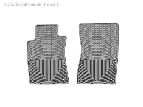 WeatherTech 98-04 Mercedes-Benz SLK230 Front Rubber Mats - Grey - W37GR