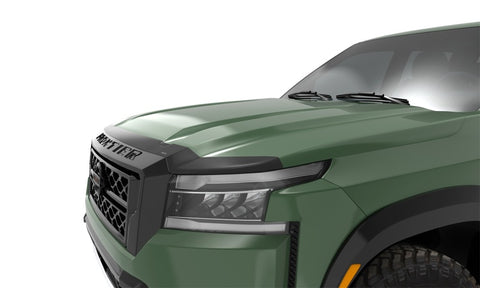 AVS 2022 Nissan Frontier Aeroskin Low Profile Hood Shield - Smoke - 322195