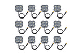 Diode Dynamics Single-Color Rock Light Installer Kit (12-pack) - DD7746
