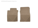 WeatherTech 00-05 Hyundai Accent Front Rubber Mats - Tan - W39TN