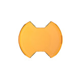 KC HiLiTES SlimLite 6in Light Shield - Spread Beam - Amber - 5122