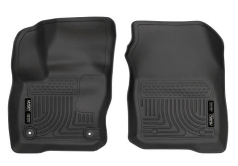 Husky Liners 12-15 Ford Focus X-act Contour Series Front Floor Liners - Black - 55681