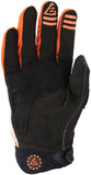 Answer Peak Flo Gloves Black/Hyper Orange/White Youth - Large - 442894
