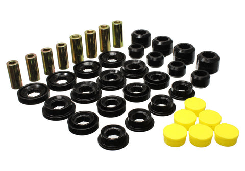 Energy Suspension 03-09 Ram 1500 Pickup 4WD Control Arm Bushing Set - Black - 5.3145G