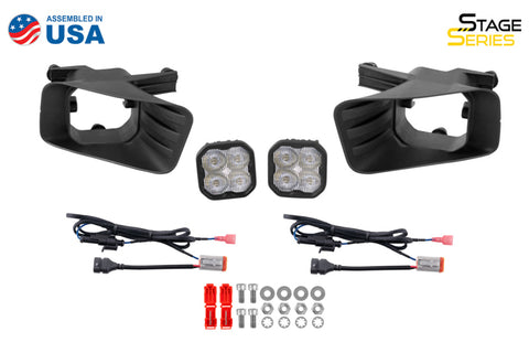 Diode Dynamics SS3 Pro Type Ram Horiz Kit ABL - White SAE Fog - DD7079