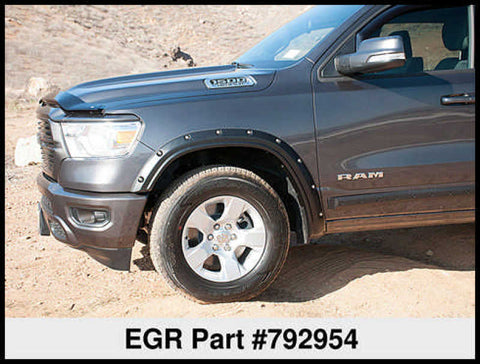 EGR 2019 RAM 1500 Bolt-On Style Fender Flares - Set - Black - 792954