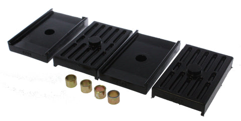 Energy Suspension 68-69 Firebird / 68-69 Camaro / 62-79 Nova/Chevy II Black Multi Leaf Spring Isolat - 3.6112G