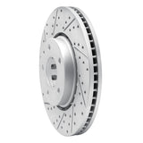 R1 16-25 Mazda 6 Front Left Drilled & Slotted Geo-Carbon Rotor - 830-80076L