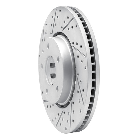 R1 16-25 Mazda 6 Front Left Drilled & Slotted Geo-Carbon Rotor - 830-80076L