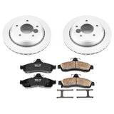 Power Stop 94-96 Chevrolet Caprice Rear Z17 Evolution Geomet Coated Brake Kit - CRK5064
