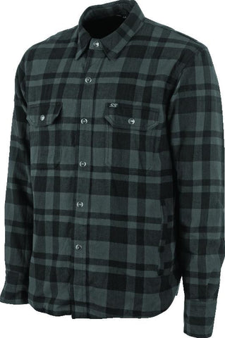 Speed and Strength Black 9 2.0 Moto Shirt Grey - Small - 892272