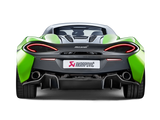 Akrapovic 16-17 McLaren 540C 570S Slip-On Line (Titanium) w/ Carbon Tips - S-MC/TI/3