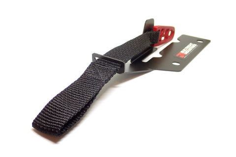 BuiltRight Industries 09-20 Ford F-150/Raptor (09-14 SuperCrew Only) Rear Seat Release - Black Strap - 100100
