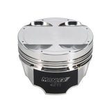 Manley Mitsubishi 4B11 86mm Bore 9.0:1 CR -5cc Dish Turbo Tuff Piston Set w/ Rings - 624300CE-4