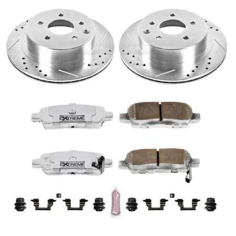 Power Stop 03-05 Infiniti G35 Rear Z26 Street Warrior Brake Kit - K103-26