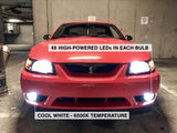 Raxiom 94-04 Ford Mustang Excl 03-04 Cobra Axial Series LED Fog Light Bulbs - 393042