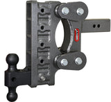 Gen-Y The Boss Torsion-Flex 2.5in Shank 9in Drop 2.4K TW 21K Hitch w/GH-061 Dual-Ball - GH-1315