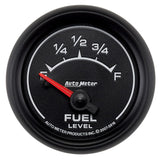 AutoMeter Gauge Fuel Level 2-1/16in. 240 Ohm(e) to 33 Ohm(f) Elec Es - 5916