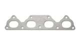 Vibrant Mild Steel Exhaust Manifold Flange for Honda/Acura D-Series motor 1/2in Thick - 14610D