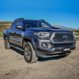 Westin 2005-2018 Toyota Tacoma Double Cab R5 Nerf Step Bars - Black - 28-51135