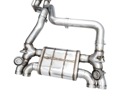 AWE Tuning 21+ Wrangler 392 Switchpath Cat-Back Exhaust- Quad BashGuards - 3025-41392