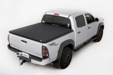 Lund 05-15 Toyota Tacoma (6ft. Bed) Genesis Elite Tri-Fold Tonneau Cover - Black - 95885