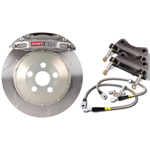 StopTech 91-05 Acura NSX Rear BBK Trophy Sport ST-40/ST-10 Calipers Slotted 328x28mm Rotors - 83.055.0043.R1