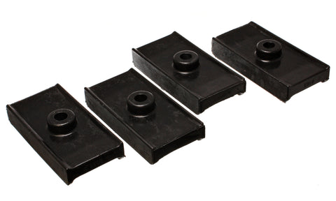 Energy Suspension Chrysler Leaf Spring Iso. Set - Black - 5.6106G