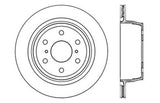 StopTech 07-10 GMC Sierra (w/ Rear Drum) / 07-09 GMC Yukon Rear Left Slotted & Drilled Rotor - 127.66065L