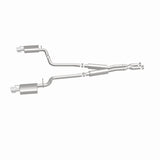 MagnaFlow 10-12 Cadillac CTS V6 3.0L (Exc AWD) Dual Split Rear Exit Stainless Cat Back Perf Exhaust - 15136