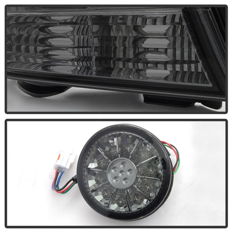 Spyder 01-03 Lexus IS300 LED Tail Lights w/Inner Trunk Lights - Smoke (ALT-YD-LIS300-LED-SET-SM) - 5085054
