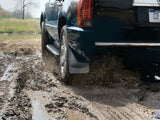 WeatherTech 00-06 Chevrolet Suburban No Drill Mudflaps - Black - 110006-120006