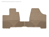 WeatherTech 04-10 Toyota Sienna Front Rubber Mats - Tan - W41TN