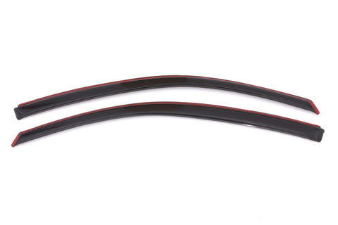 AVS 13-17 Honda Accord Coupe Ventvisor In-Channel Window Deflectors 2pc - Smoke - 192532