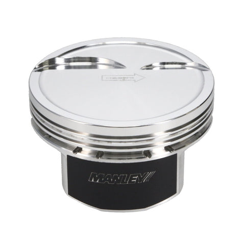 Manley Small Block Chevy LS Series 4.030in Bore 1.115in CD 10cc Dish Platinum Series Pistons - 592730C-8
